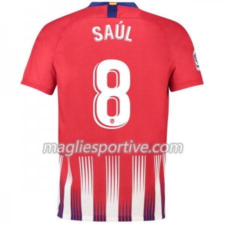 Completo Calcio Atlético Madrid Saul 8 Divisa Prima 2018/2019
